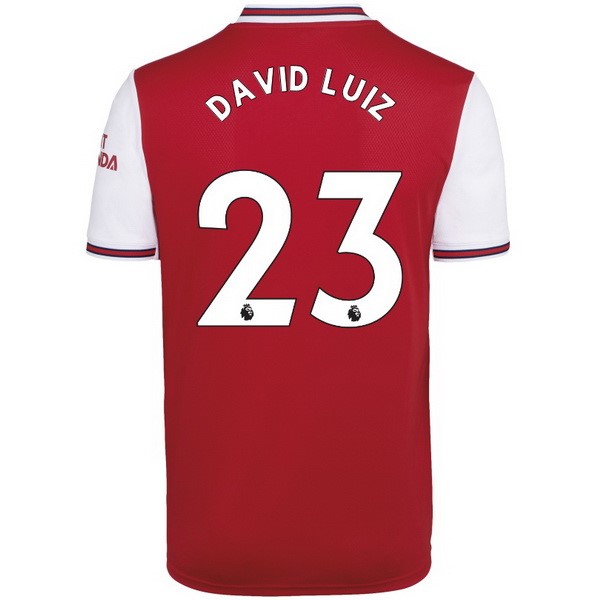 Maillot Football Arsenal NO.23 David Luiz Domicile 2019-20 Rouge